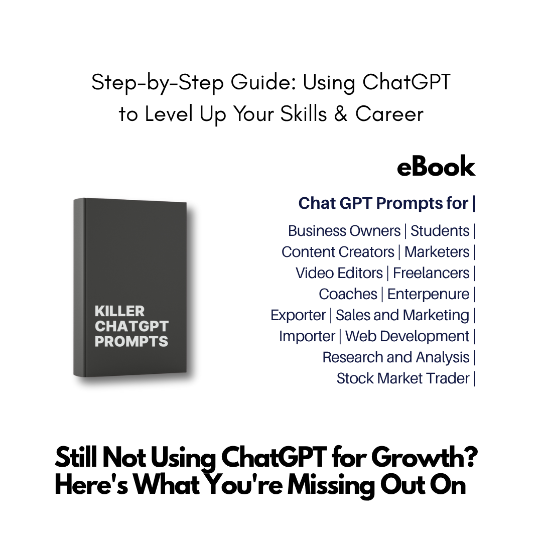 Chat GPT eBook (Master eBook for Skills and Business Growth)